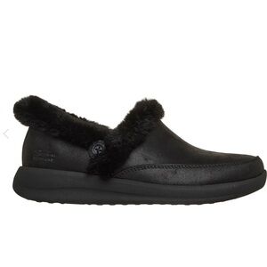 Skechers Women's Black Ankle Booties, Cozy Escape, size 8